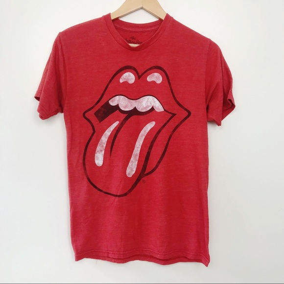 Tops - The Rolling Stones • Tongue Graphic Tee Small